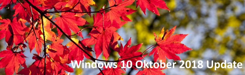 Windows 10, update van oktober